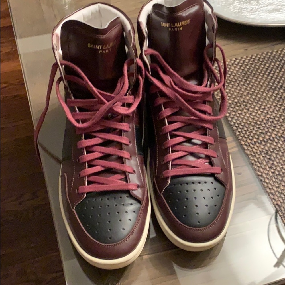 YSL high top great condition 10